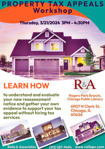 Raila & Associates Property Tax Appeal Workshop